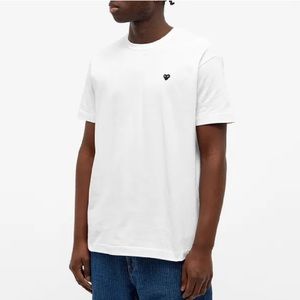 COMME DES GARCONS PLAY LITTLE BLACK HEART TEE